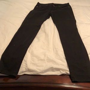 7 For All Mankind Black Jeans